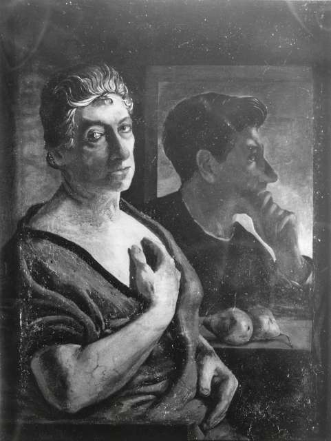 A. C. Cooper — Ritratto dell'artista con la madre — insieme